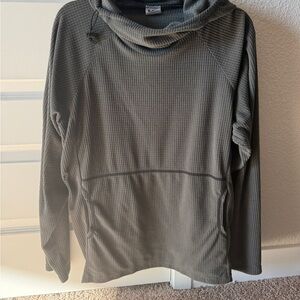 Melanzana Charcoal Textured Hoodie